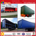 Side Wall Steel / Curtain opcional Truck Semi Box Trailer